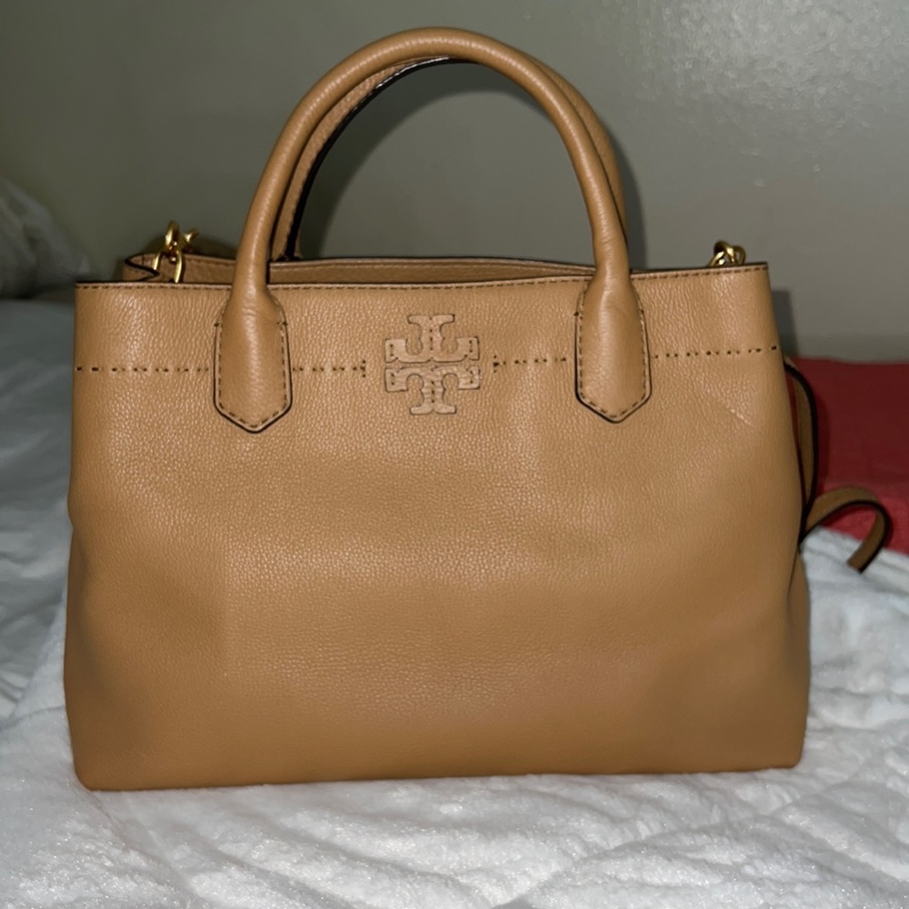 Tory Burch Mcgraw Triple Compartment Satchel